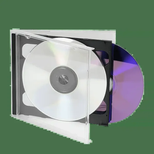 Caja De Plástico Para CD/DVD con Bandeja: indispensable | MerkaPrinter España