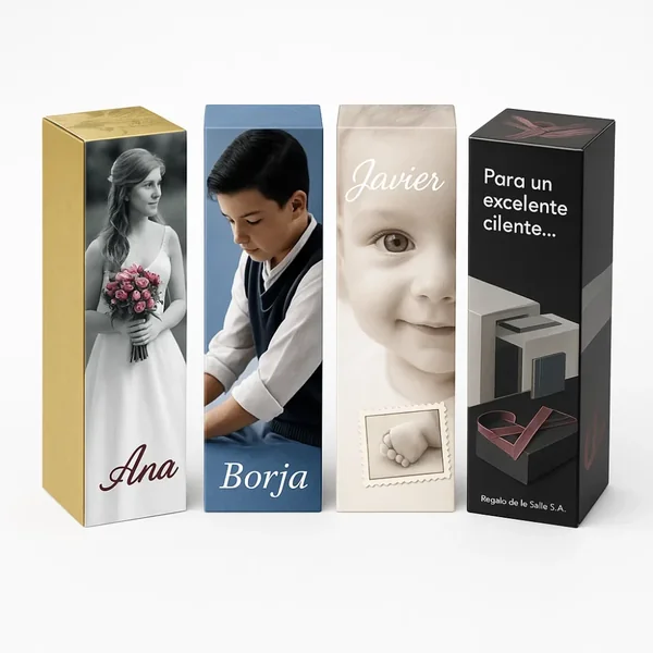 Caja de vino personalizable Genial | Creative | Pack 100 uds