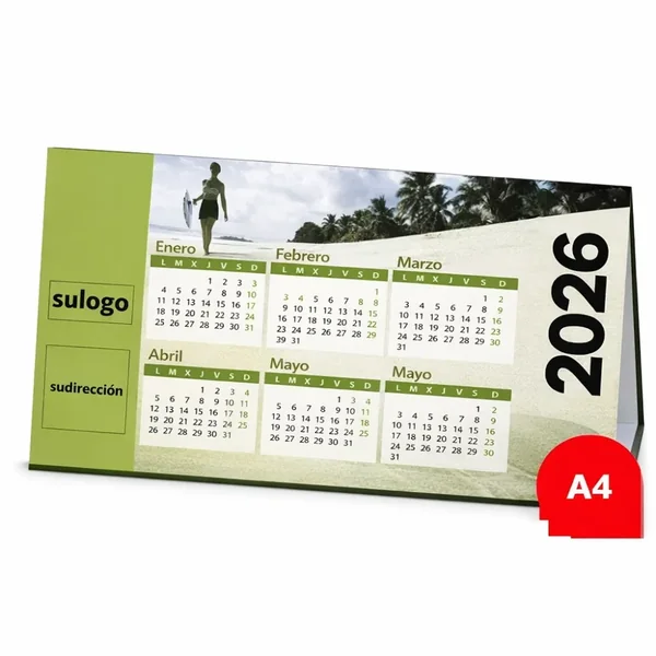 Calendario Pirámide A4 Gama Creative | MerkaPrinter España