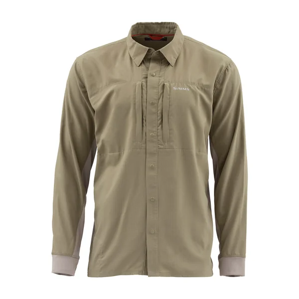 Camisa Simms Intruder Bicomp LS Camisa tan
