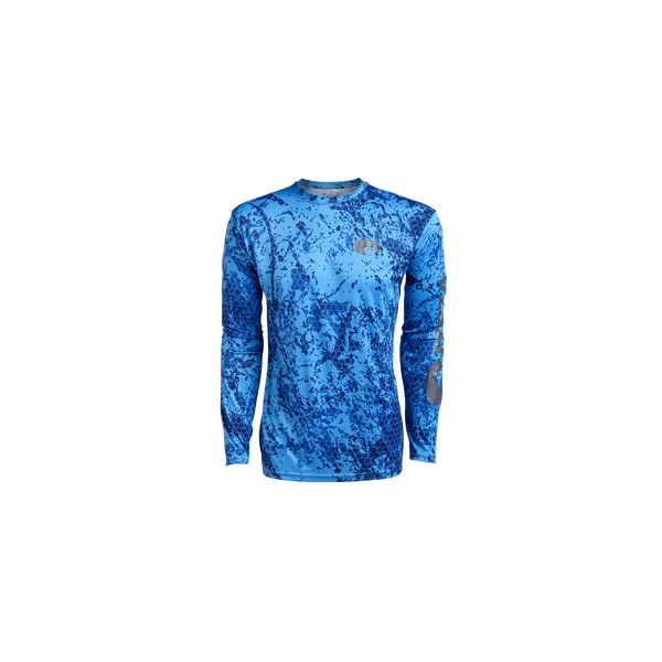 Camiseta de manga larga Costa Hexo Technical azul