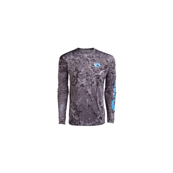 Camiseta de manga larga Costa Hexo Technical grey