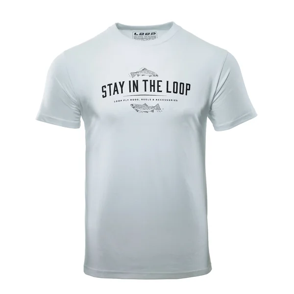 Camiseta Loop Stay In The Loop white