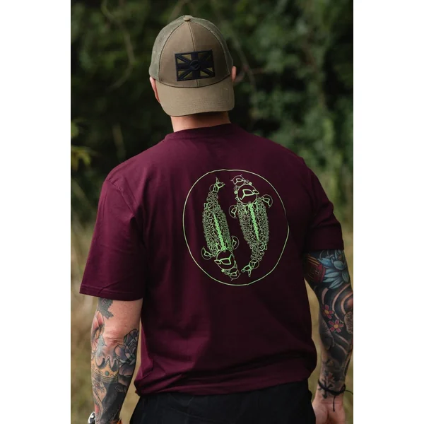 Camiseta Mandala - Burdeos - Imagen 4