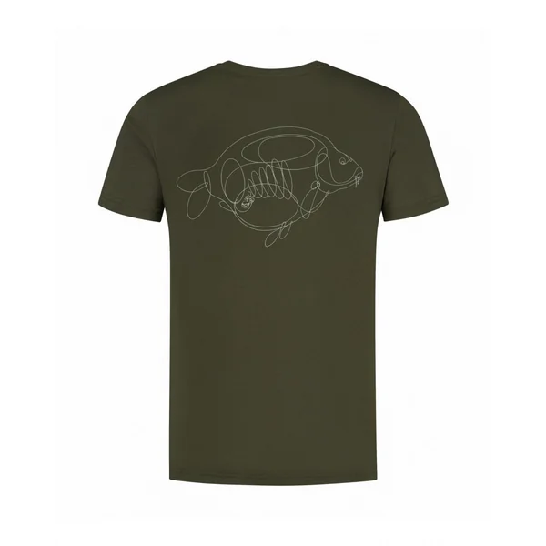 Camiseta One Liner - Olive