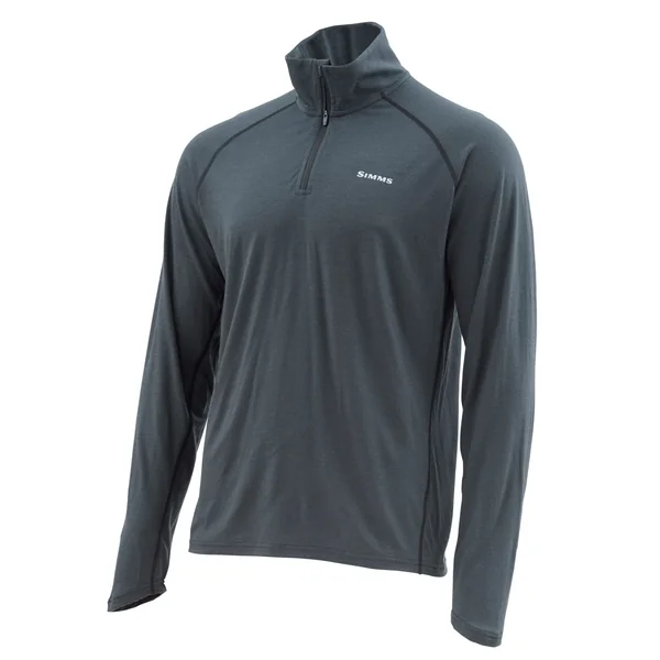Camiseta Simms Ultra-Wool Core 1/4 Zip raven