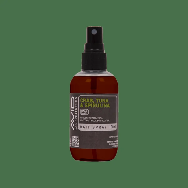 Cangrejo, Atún y Spirulina - Spray para cebo