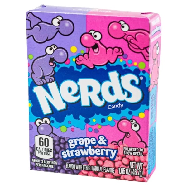 Caramelos Nerds Candy Grape & Strawberry 46.7gr