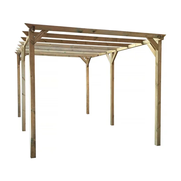 Carport hout "Solar II" 3 x 5 x 2,4 m