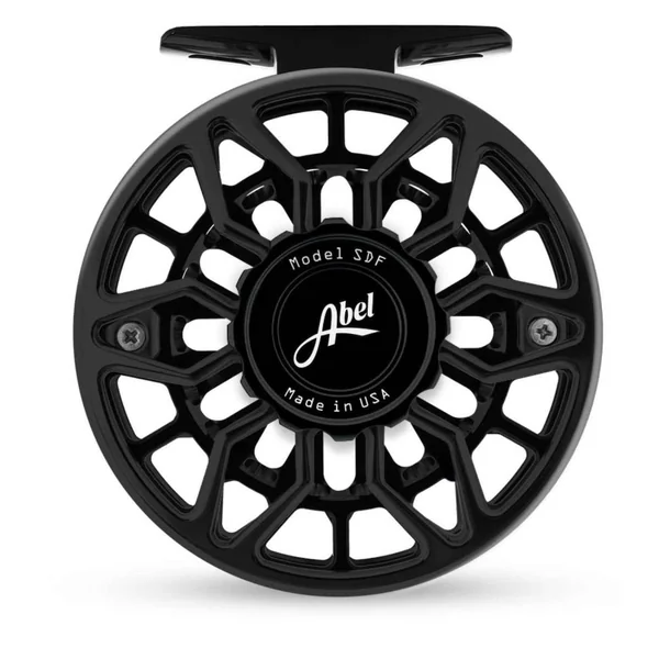 Carrete de mosca Abel SDF black