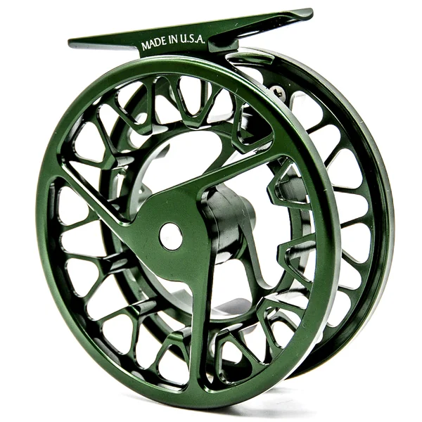 Carrete de mosca Galvan Brookie verde