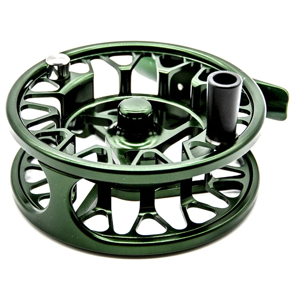 Carrete de mosca Galvan Brookie verde - Imagen 2