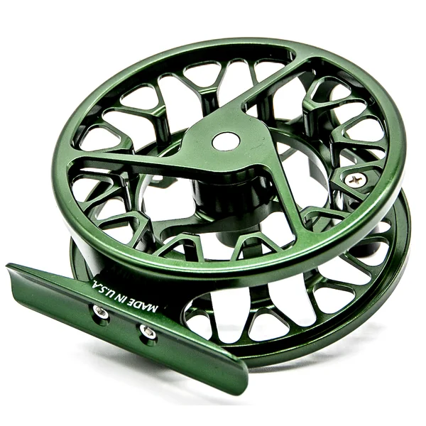 Carrete de mosca Galvan Brookie verde - Imagen 3