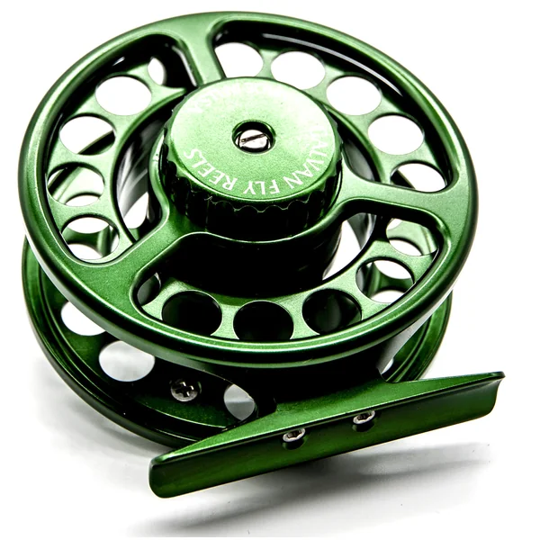 Carrete de mosca Galvan Rush Lite verde - Imagen 2