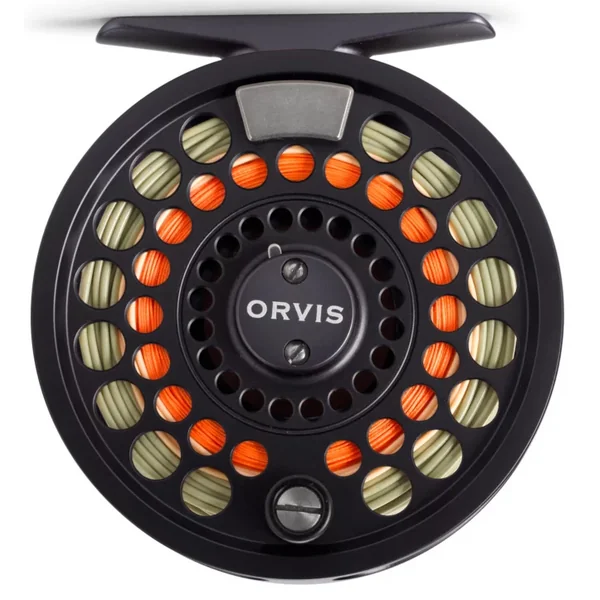 Carrete de mosca Orvis Battenkill Disc negro