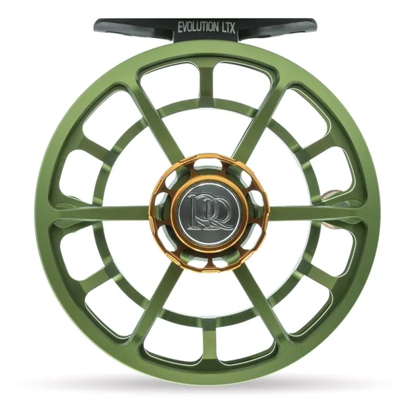 Carrete de mosca Ross Reels Evolution LTX oliva mate