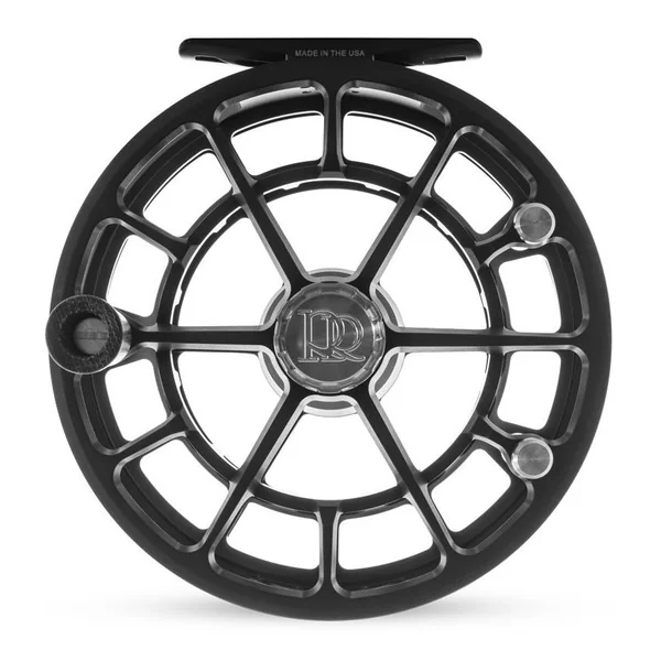 Carrete de mosca Ross Reels Evolution R Salt negro mate