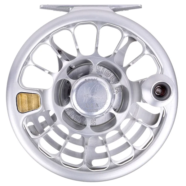 Carrete de mosca Seigler plata - Imagen 8