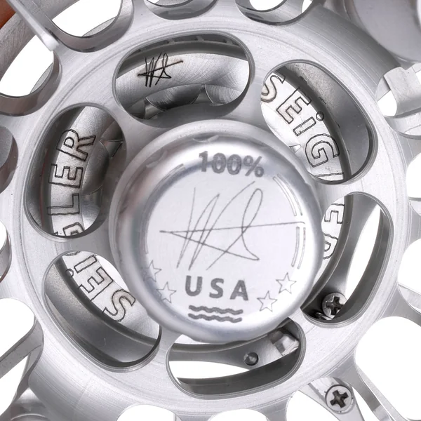 Carrete de mosca Seigler plata - Imagen 10