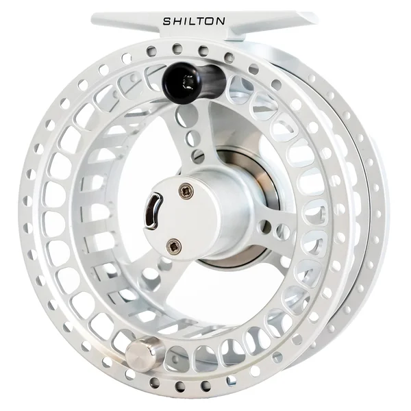 Carrete de mosca Shilton CR Series titanio - Imagen 3