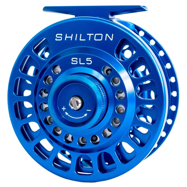 Carrete de mosca Shilton SL Series azul