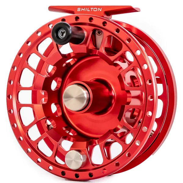 Carrete de mosca Shilton SR Series rojo - Imagen 3