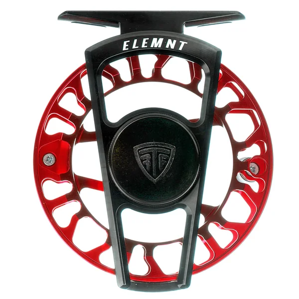 Carrete de mosca Taylor Elemnt rojo rubí - Imagen 2