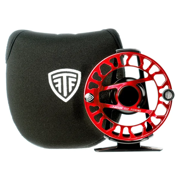 Carrete de mosca Taylor Elemnt rojo rubí - Imagen 6