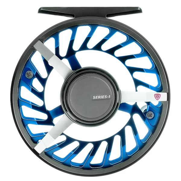 Carrete de mosca Taylor Serie 1 offshore azul