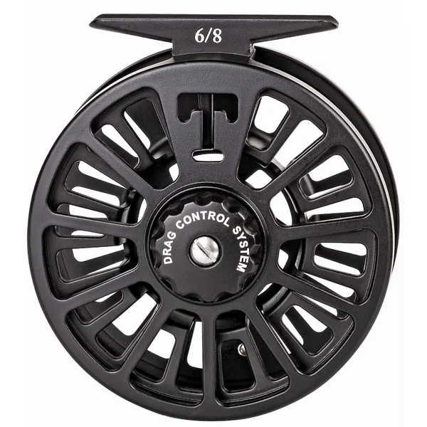 Carrete de mosca Traper Blast black