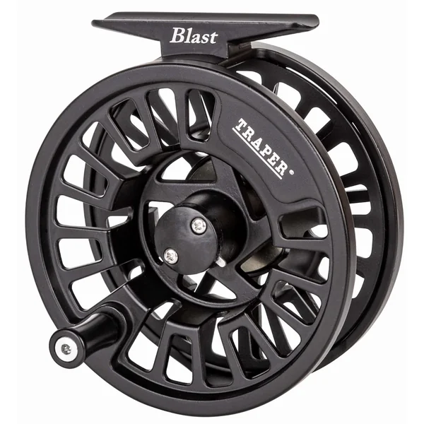 Carrete de mosca Traper Blast black - Imagen 2