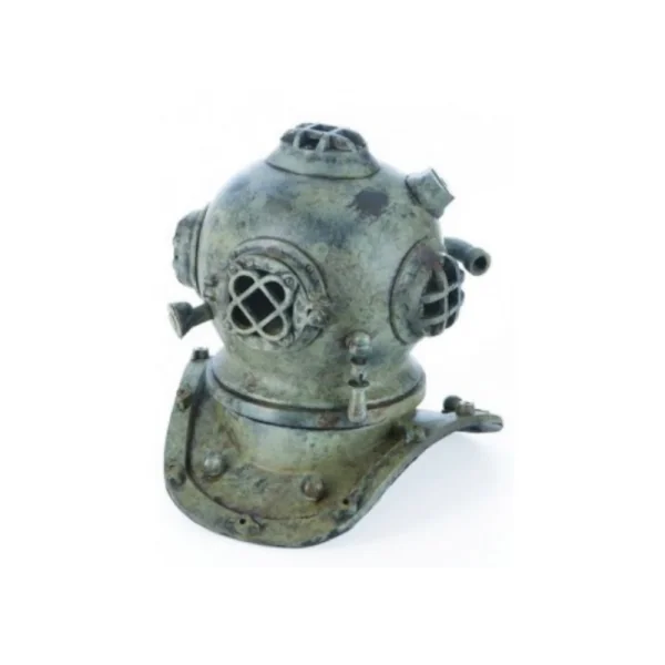 Casco de buzo envejecido