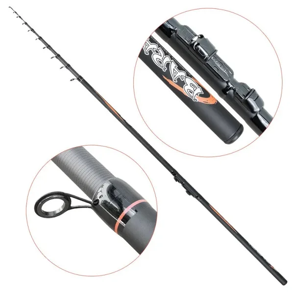 Caña Baracuda Combat 4,50m 80gr
