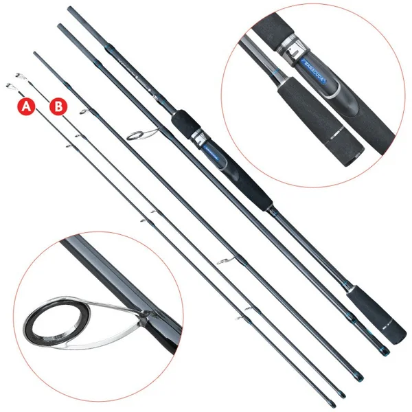 Caña Baracuda Urban Stick 2,10m 4tramos