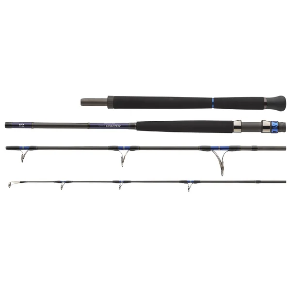 Caña para viajar portátil Daiwa Saltiga Air caña de spinning