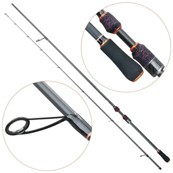 Caña Spinning Baracuda Blaze X 2,10m 12-40gr