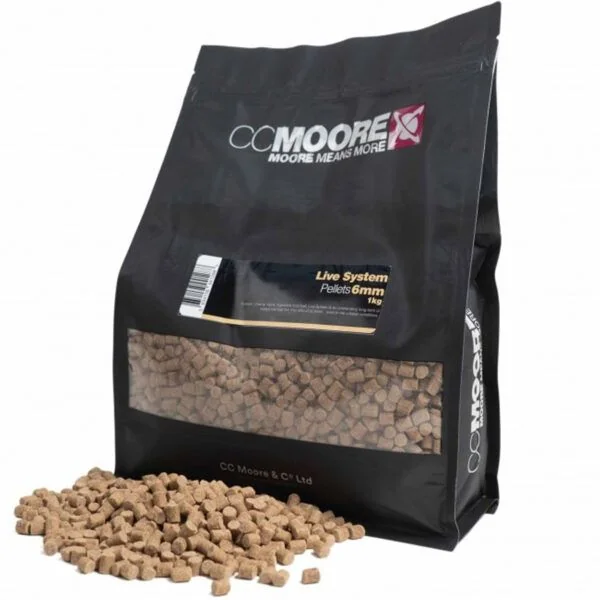 CC Moore Live System Pellets 6mm 1kg - Imagen 2