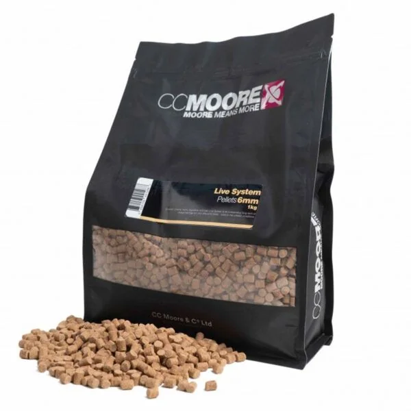 CC Moore Live System Pellets 6mm 5kg
