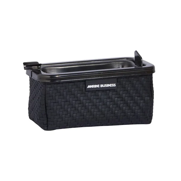 Cenicero Windproof Rattan Black