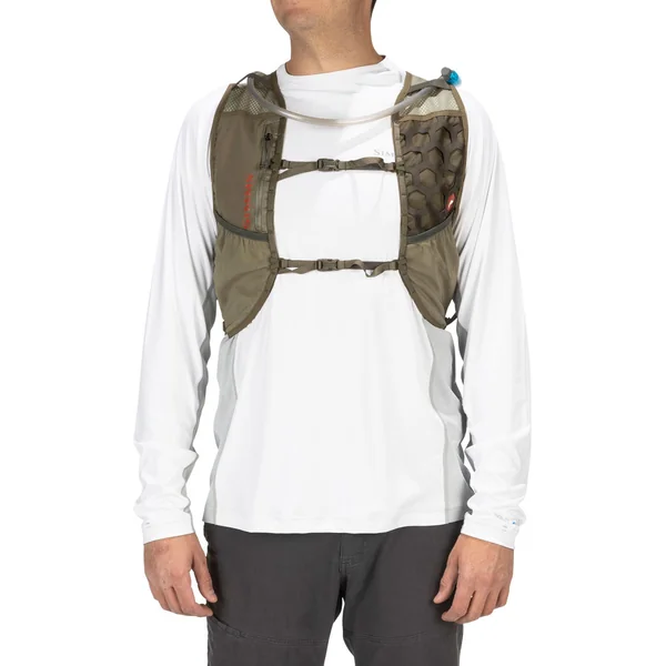Chaleco Simms Flyweight Pack bronceado - Imagen 5