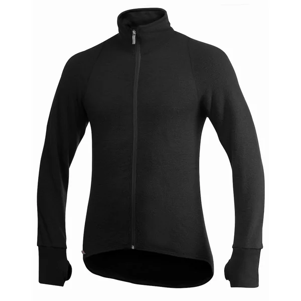 Chaqueta con cremallera Woolpower 600 Jacket black