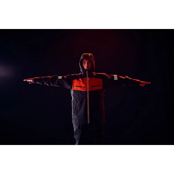 Chaqueta de vadeo Simms CX Jacket black - Imagen 3
