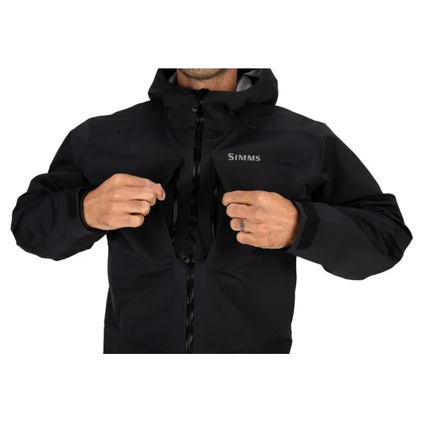 Chaqueta de vadeo Simms Freestone Jacket black - Imagen 6