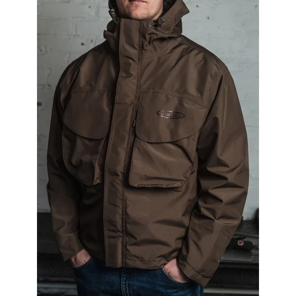 Chaqueta de vadeo Vision Vector verde militar - Imagen 3