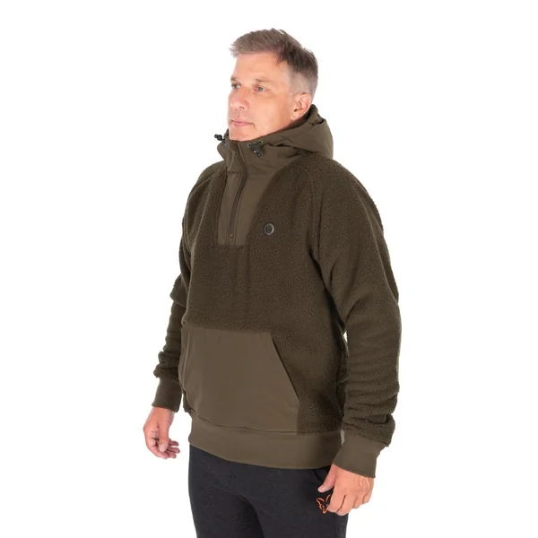 Chaqueta híbrida Olive Sherpa