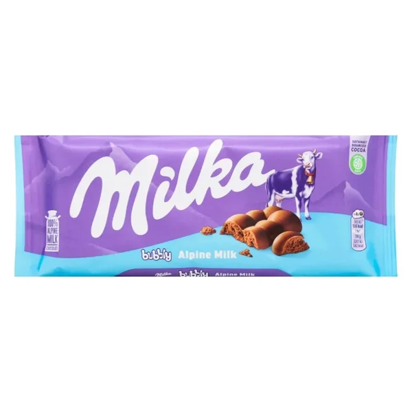 Chocolate Milka Alpine Milk 90g