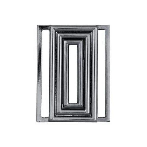 Cierre Cinturón Hebilla Metal Rectángulo 6cm - Imagen 3