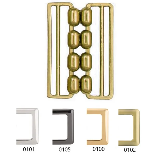 Cierre Cinturón Hebilla Tetris Metal 4cm