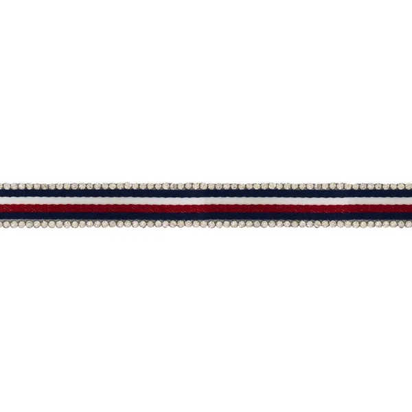 Cinta Rayas Y Strass Termoadhesiva 1,5cm - Imagen 2