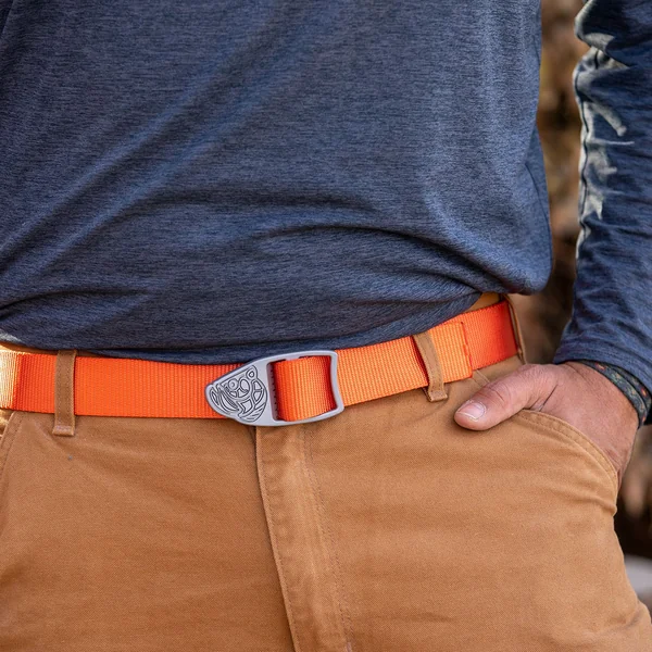 Cinturón Fishpond King Webbing azul marea - Imagen 2